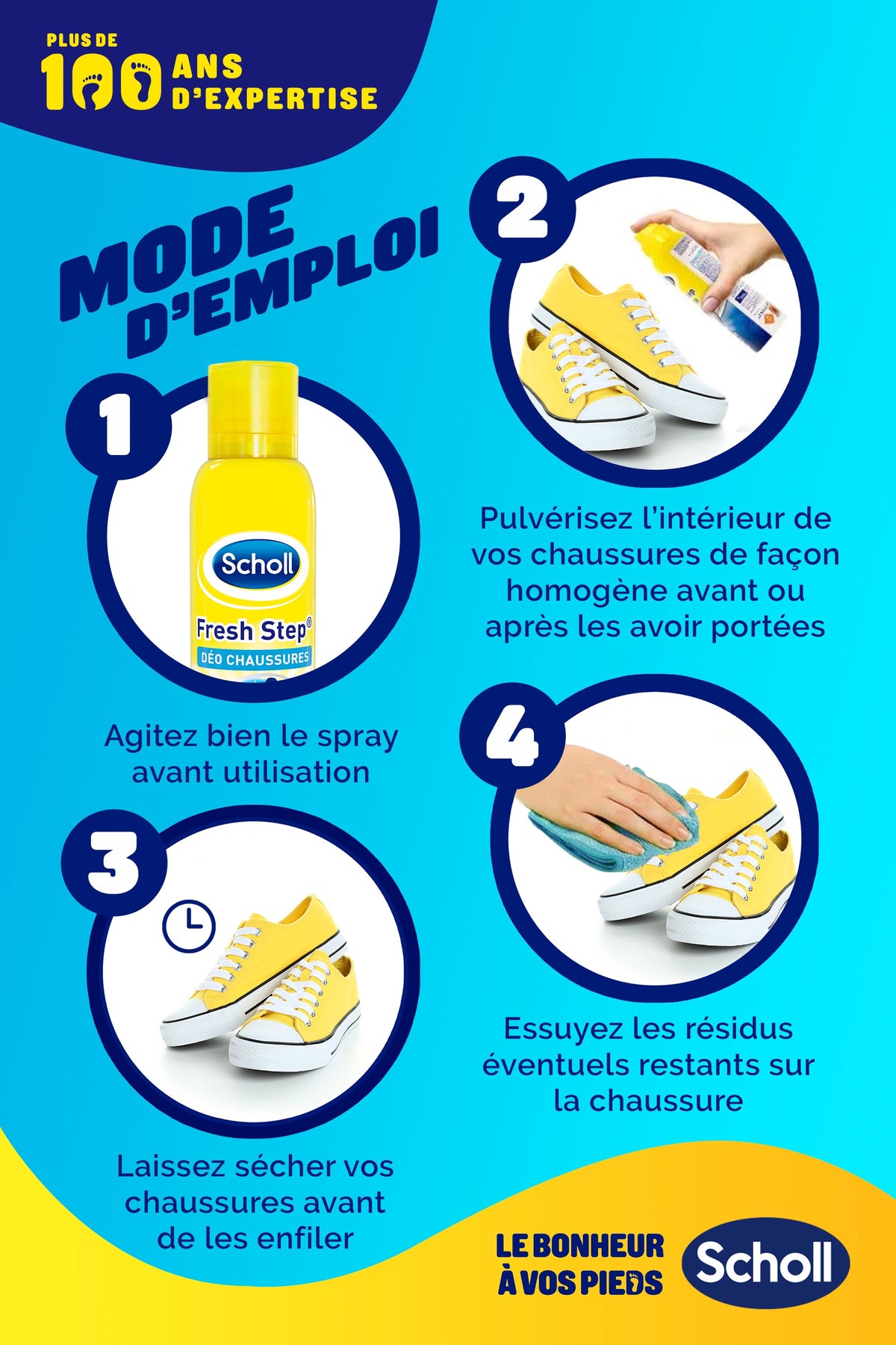 Scholl Fresh Step schoenendeodorant