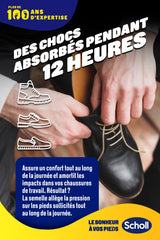 Scholl GelSoft-inlegzolen voor professioneel gebruik, heren - schoenmaat 40-46.5