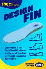 Semelles Scholl GelSoft Quotidien Femme - Pointure 35.5-40.5