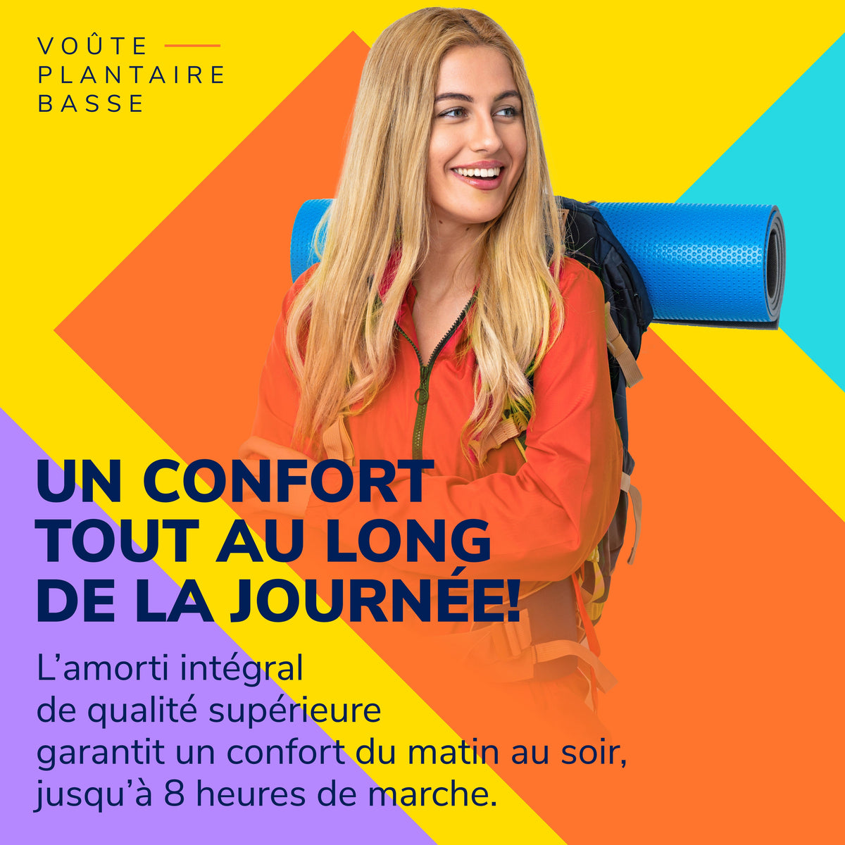 Semelles confort Custom Dr. Scholl's - Voûte Pantaire Basse