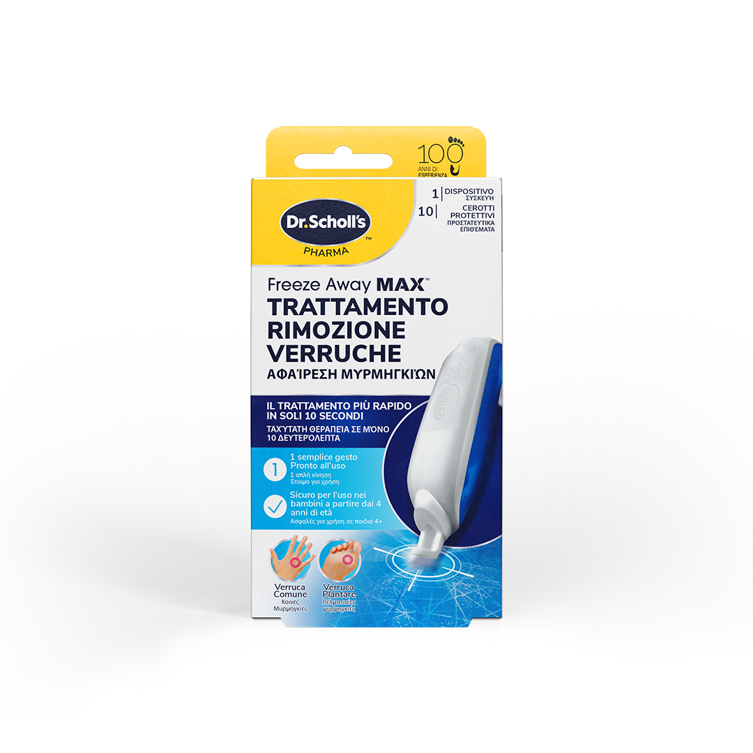 Freeze Away Max™ behandeling voor het verwijderen van wratten