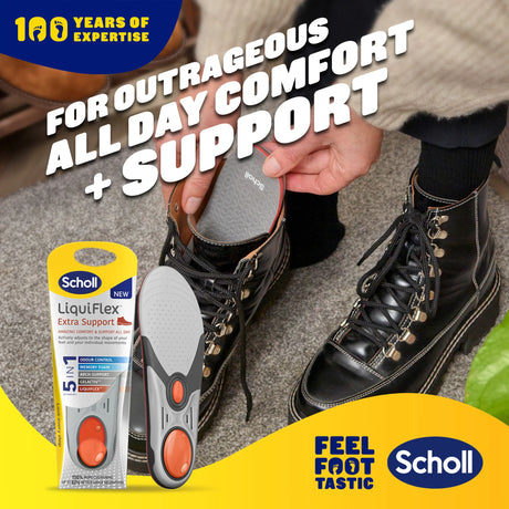 Scholl LiquiFlex™ Extra Support Insole (Small)