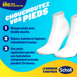 Masques pour pieds Nourrissants - Lot de 4 paires
