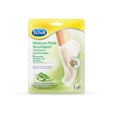 Lot de 4 Masques Pieds Scholl Aloé Véra