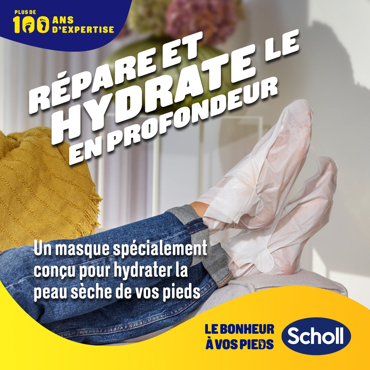 Scholl Ontspannend voetmasker