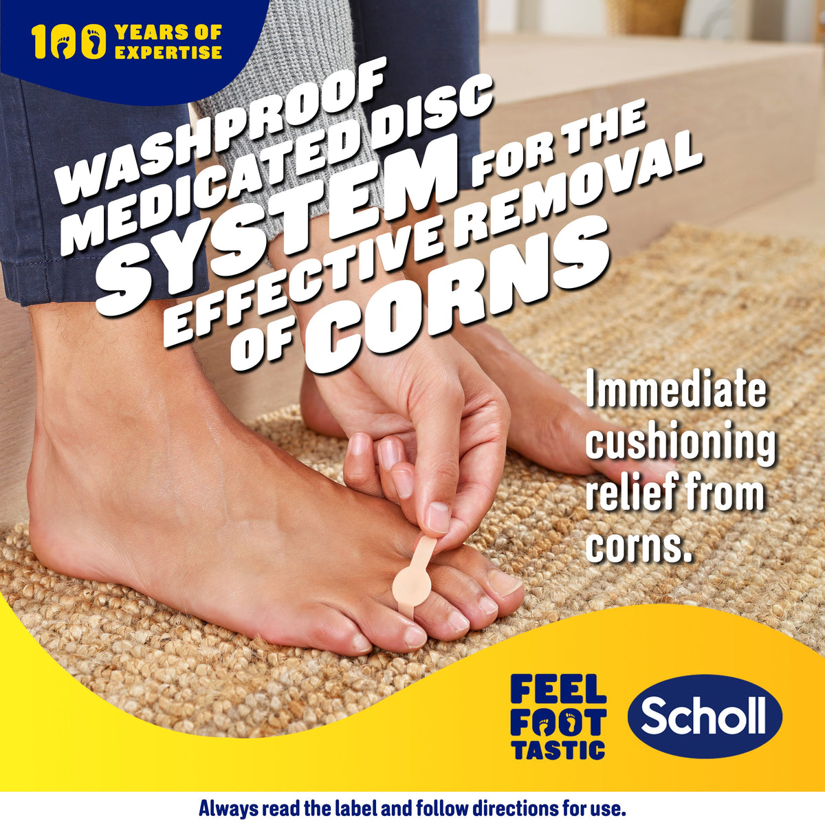 Scholl-waterbestendige likdoornpleister
