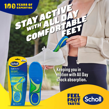 Scholl GelActiv® Sport Insoles (Small)