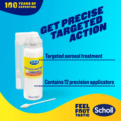 Scholl Aid Wart Verruca Freeze Treatment