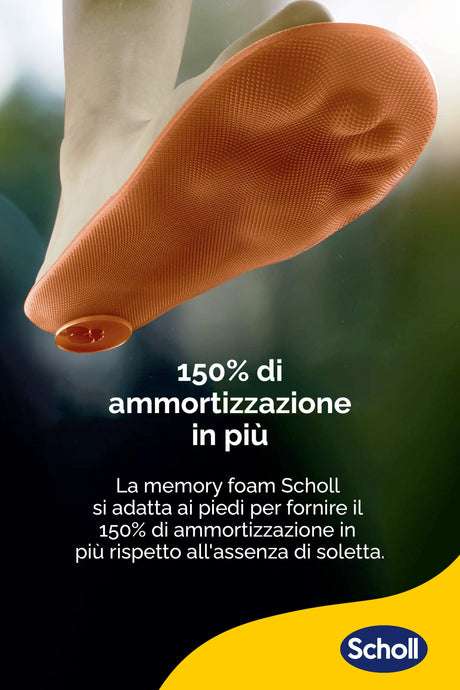 Scholl LiquiFlex™ Extra Supporto per scarpe da lavoro, stivali e scarpe antinfortunistiche, taglia L
