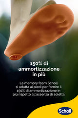 Scholl LiquiFlex™ extra ondersteuning voor werkschoenen, laarzen en veiligheidsschoenen, maat S