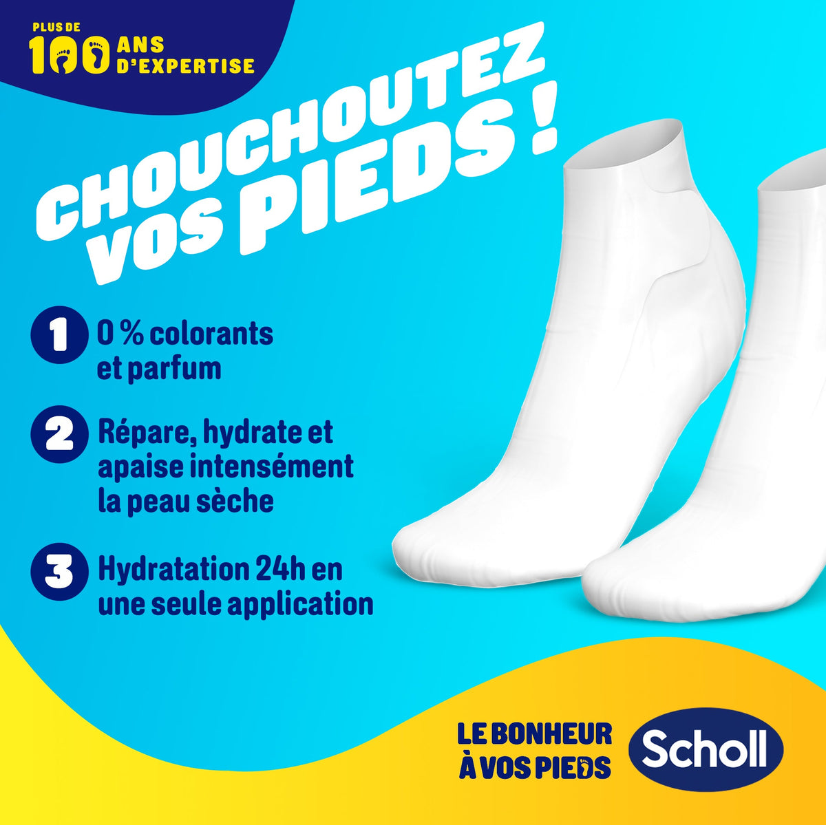 Scholl Extra hydraterend voetmasker