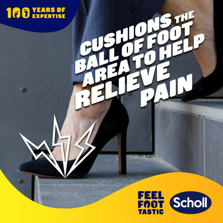 Scholl Insoles Party Feet Ball Of Foot Cushions