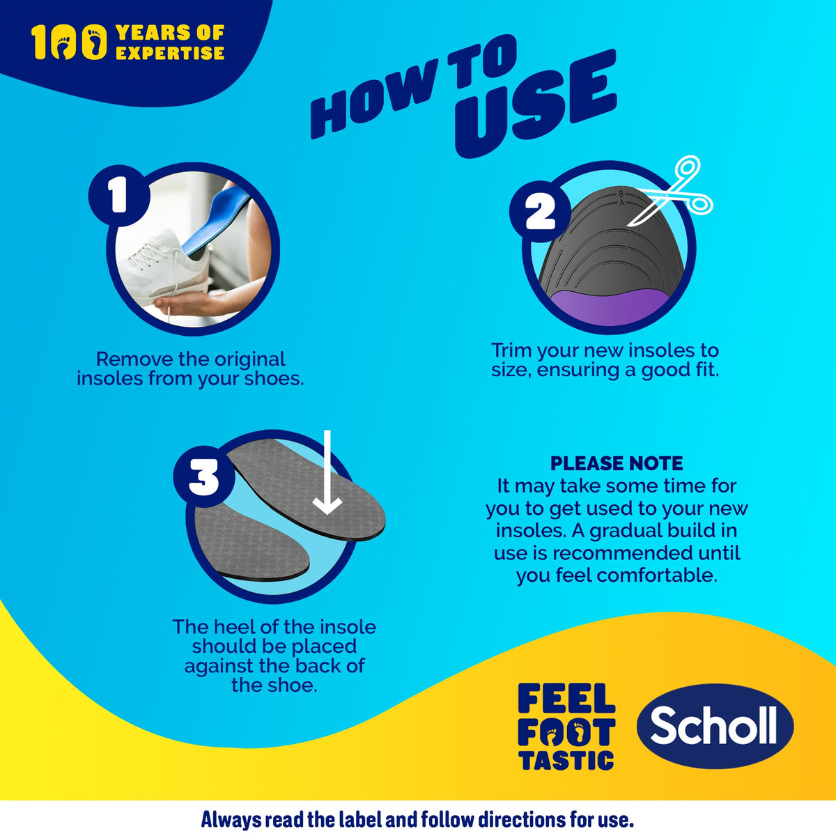 Scholl In-Balance® Plantar Fasciitis Pain Relief Orthotic