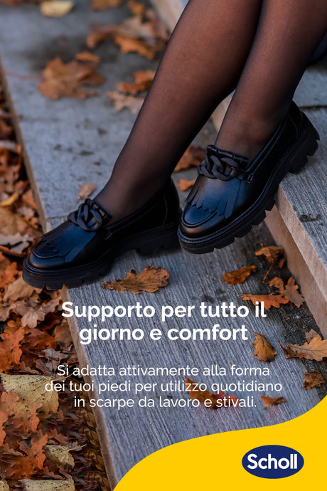 Scholl LiquiFlex™ Extra Supporto per scarpe da lavoro, stivali e scarpe antinfortunistiche, taglia S