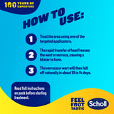 Scholl Aid Wart Verruca Freeze Treatment