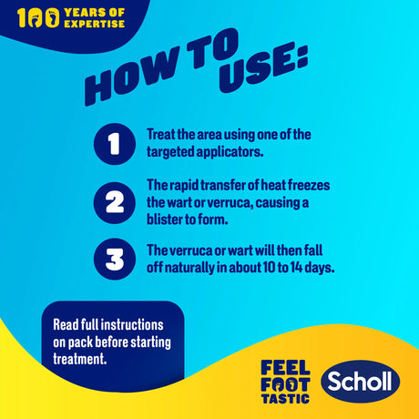 Scholl Aid Wart Verruca Freeze Treatment
