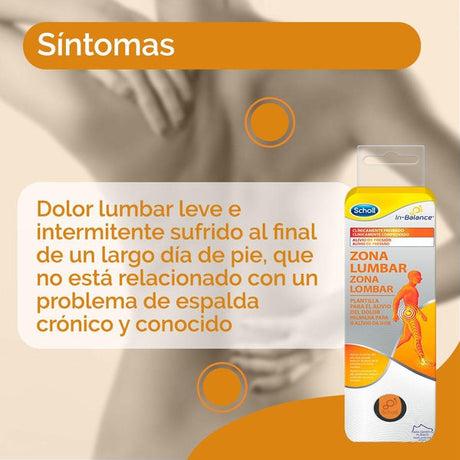 Plantillas Scholl In-Balance para el alivio del dolor en la zona lumbar