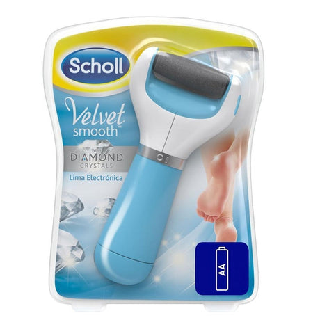 Scholl Lima electrónica de durezas Velvet Smooth Diamond Crystals Azul-Scholl ES-Scholl ES