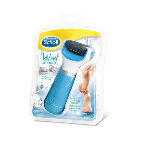 Scholl Lima electrónica de durezas Velvet Smooth Diamond Crystals Azul-Scholl ES-Scholl ES