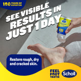 Scholl Eulactol hielbalsem Gold voordeelverpakking (2 x 120ml)