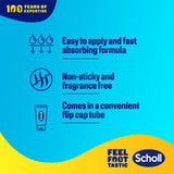 Scholl Eulactol hielbalsem Gold voordeelverpakking (2 x 120ml)