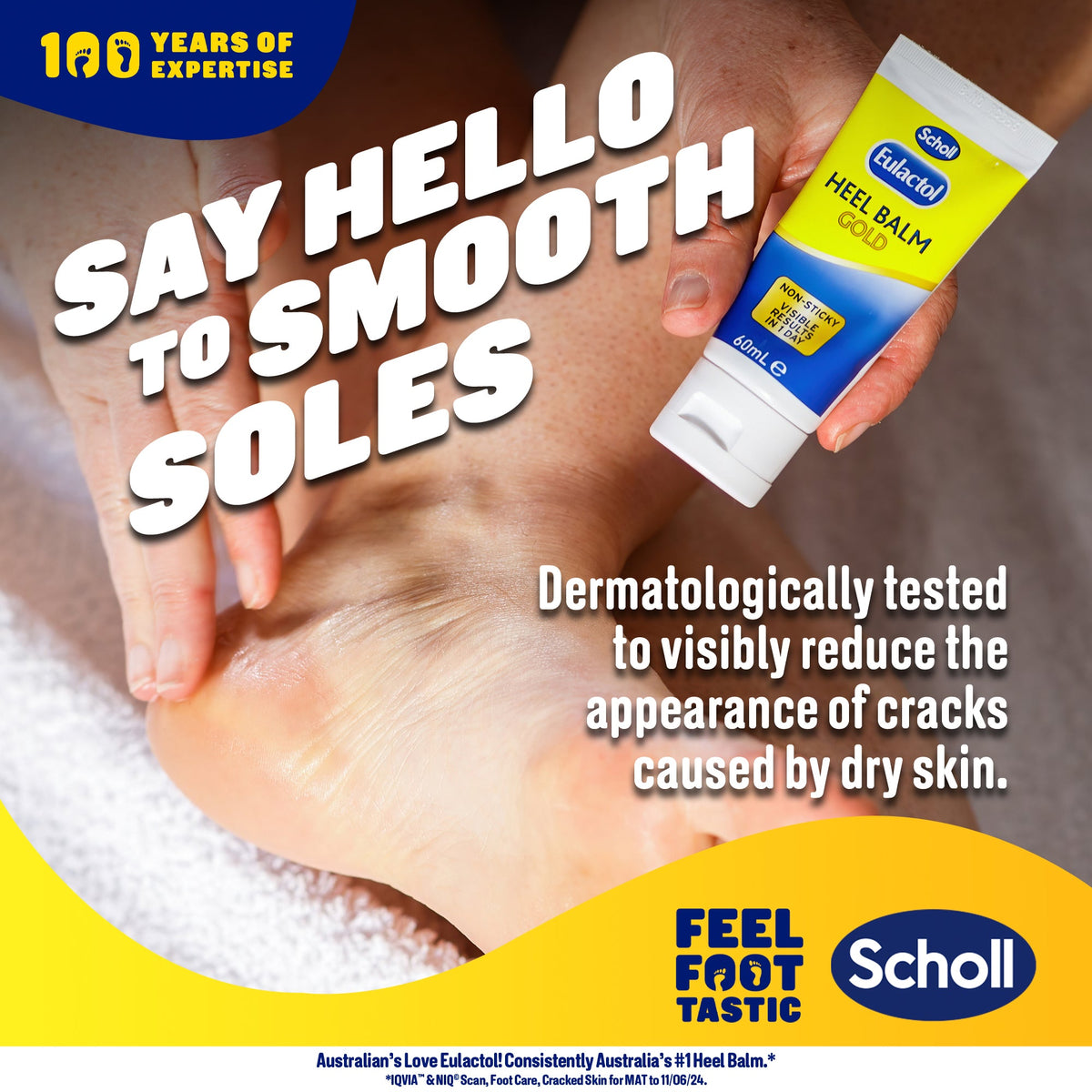 Scholl Eulactol hielbalsem Gold 60ml