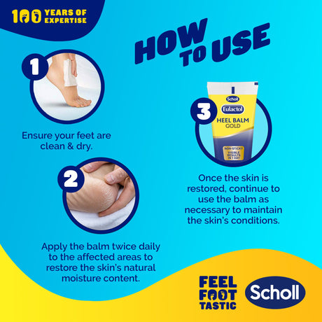 Scholl Eulactol hielbalsem Gold 60ml