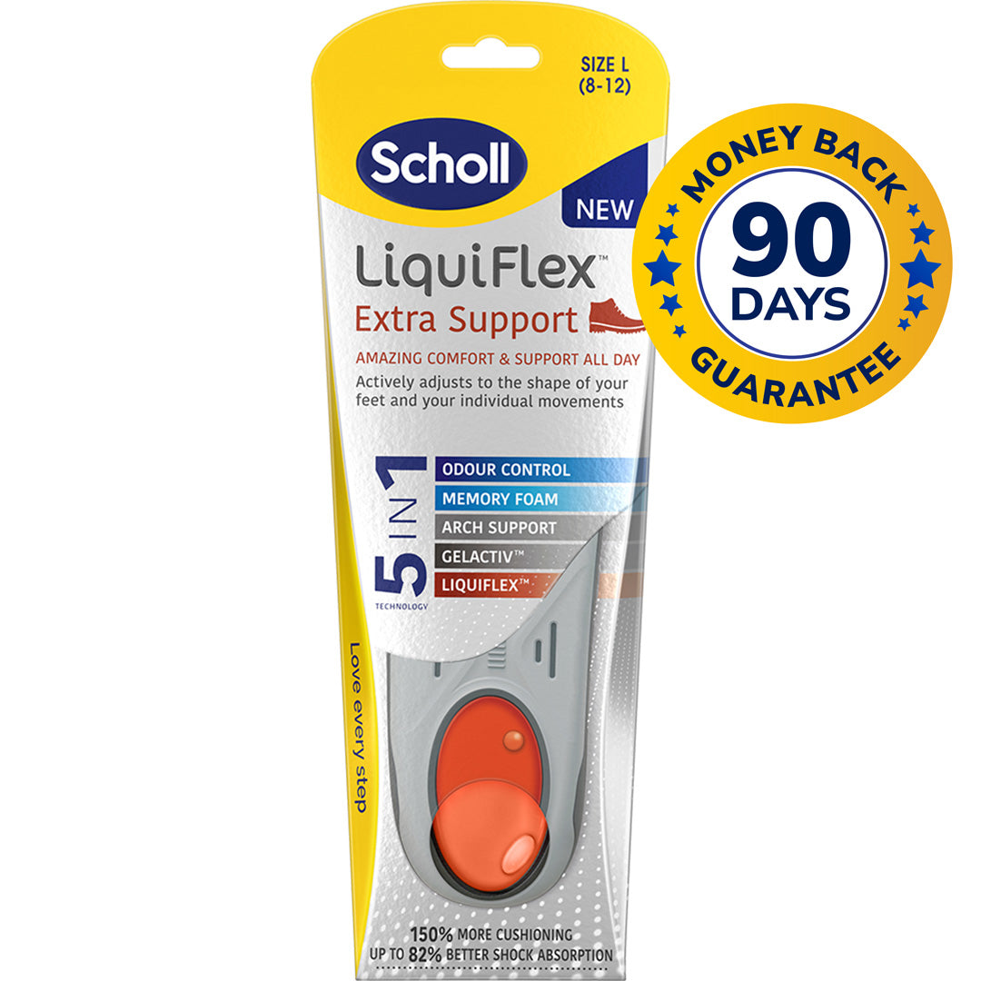 Scholl LiquiFlex™ Extra Support Insole (Large)