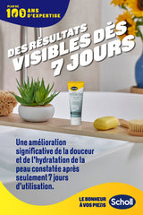 Scholl Scrub- en glanscrème voor ruwe voeten, 75 ml