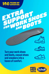 Dr. Scholl's Heavy Duty Support Insoles for Men, UK Size 7-12