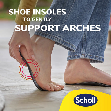 Scholl Insoles S (4.5 – 6.5) Ball of Foot & Arch Pain Relief Insoles Small