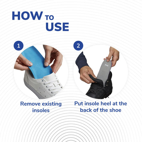 Scholl Insoles L (9 – 11) Heel & Ankle Pain Relief Insoles Large
