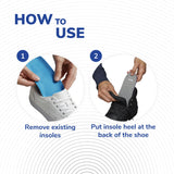 Scholl Insoles L (9 – 11) Heel & Ankle Pain Relief Insoles Large