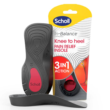 Scholl Insoles Everyday Knee to Heel Pain Relief Insoles