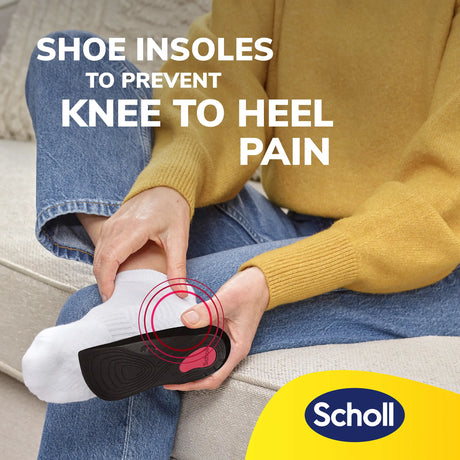Scholl Insoles Everyday Knee to Heel Pain Relief Insoles