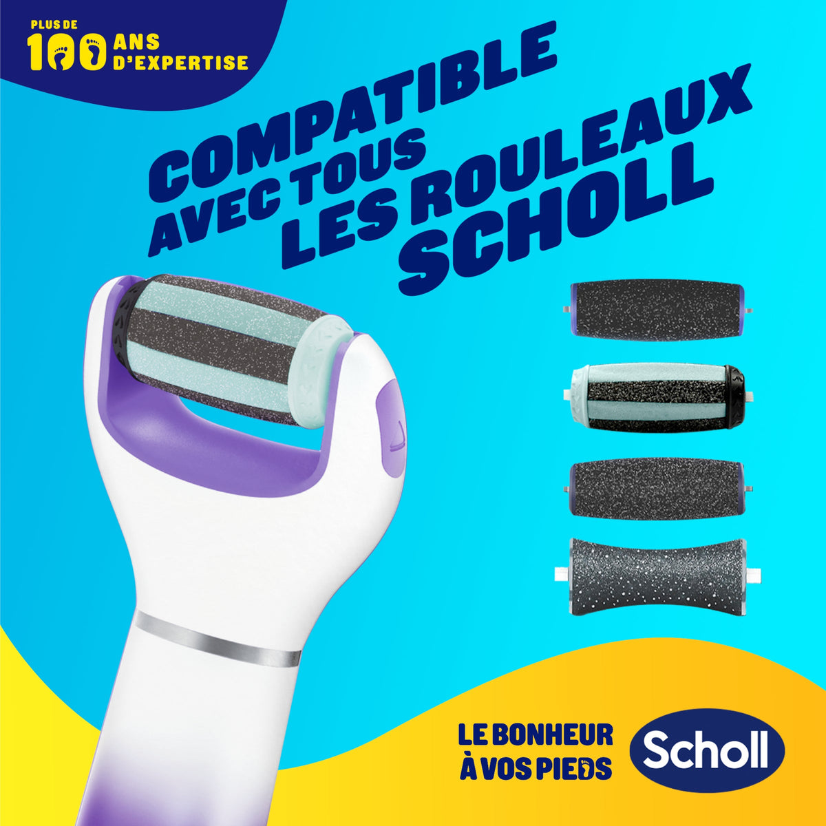 Conjunto Scholl com lima elétrica + recargas 2 em 1