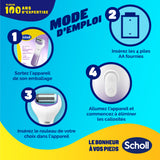 Conjunto Scholl com lima elétrica + recargas 2 em 1