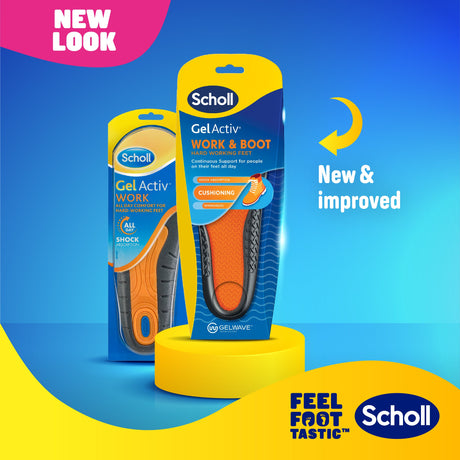Scholl GelActiv® Work & Boots Insoles (Small)