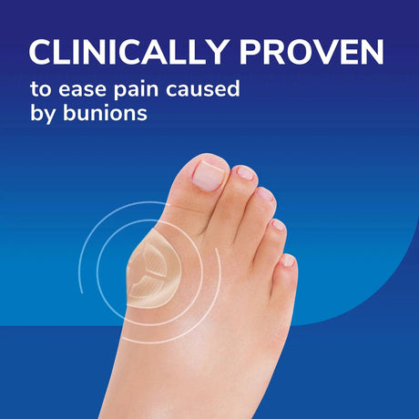 Scholl Aid Bunion Cushions with Hydrogel Technology, Pack of 5