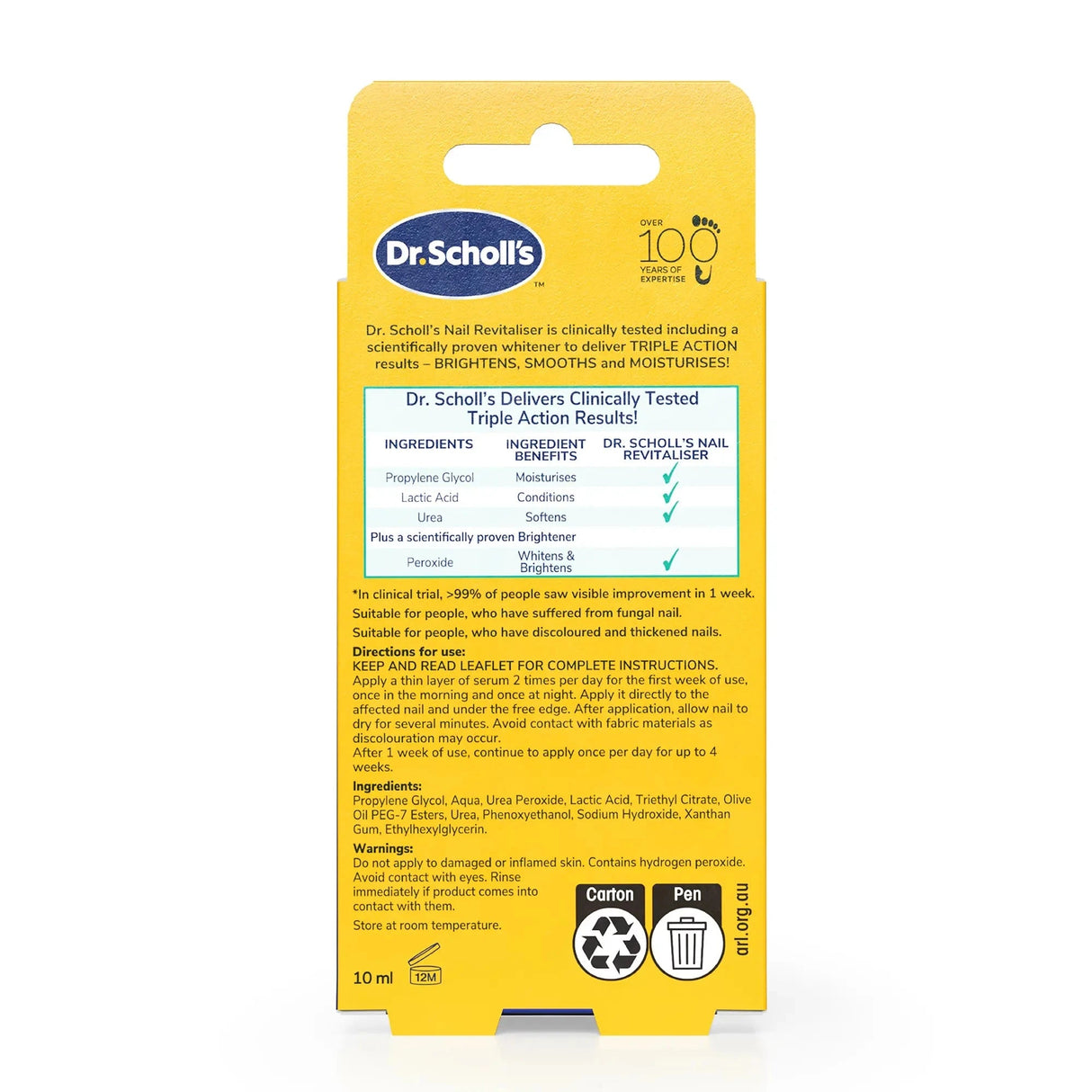 Scholl Aid Nail Revitaliser Serum 10ml
