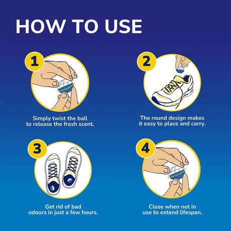 Scholl Aid Shoe Deodoriser Balls