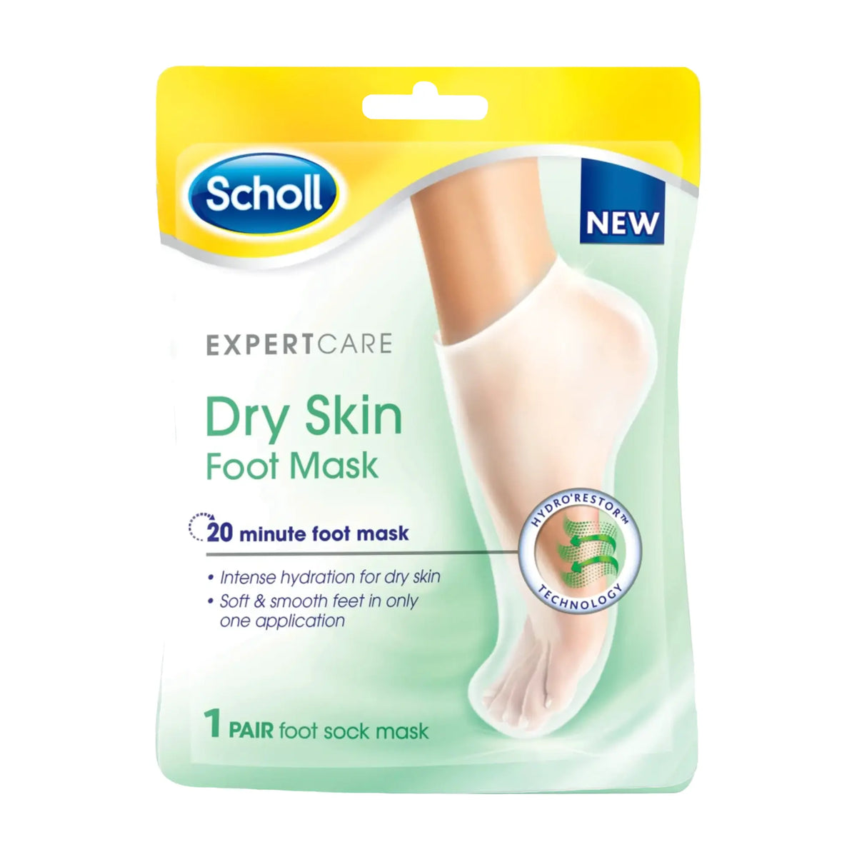 Scholl Care Expert Care Dry Skin Foot Mask
