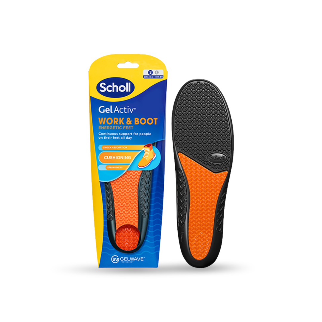 Scholl GelActiv™ talpbetét fizikai munkához és bakancshoz 1 pár, 35,5 - 40,5 méretű