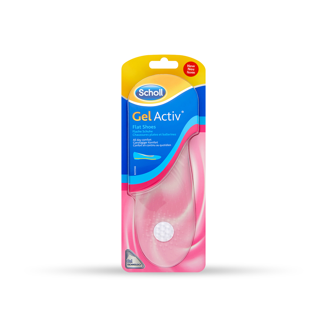 Scholl GelActiv™ talpbetét lapos talpú cipőhöz 1 pár