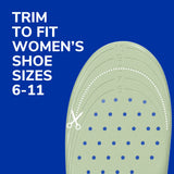 Dr. Scholl's Extra Support Insoles for Women, UK Size 3.5-8.5