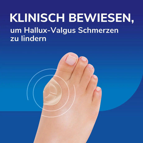 Scholl DE Aid Dr. Scholl’s Hallux-Valgus Druckschutz mit Hydrogel Technologie, 5 Stück