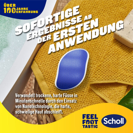 Scholl DE Care Scholl ExpertCare Fussfeile, Harthautentferner für Füsse