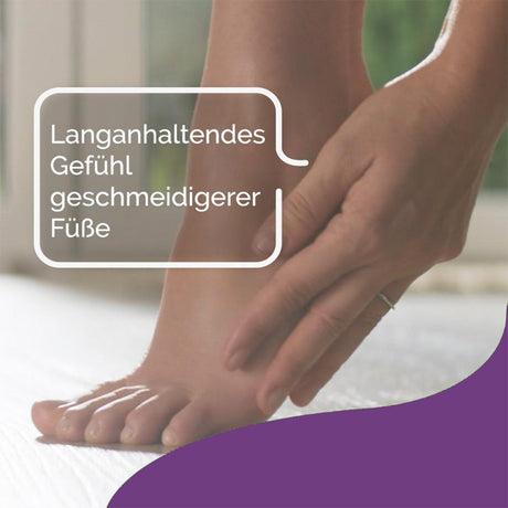 Scholl DE Care Scholl ExpertCare Intensiv pflegende  Fußmaske in Socken –  Enstpannende Maske  mit Lavendelöl