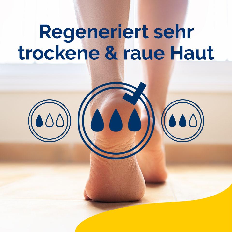 Scholl DE Care Scholl Regenerierende Fußbutter 150ml -  Für sehr trockene und raue Haut