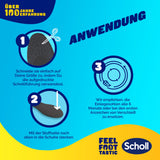 Scholl DE Insoles 35.5 - 40.5 Scholl Frische Einlegesohlen